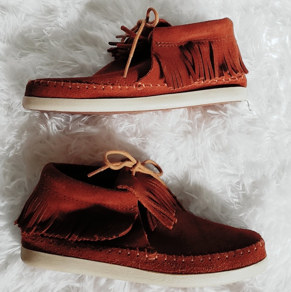 Fringe Booties/Boat Shoes